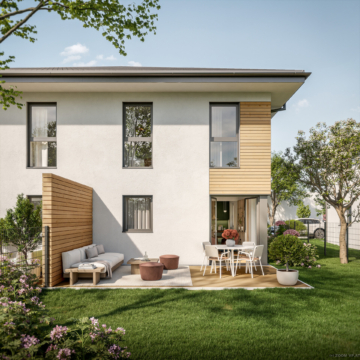 Wohnen in Raasdorf Doppelhaushälften mit Garten, 4,5 Zimmer, 110 m² – 2 Stellplätze, 2281 Raasdorf, Doppelhaushälfte